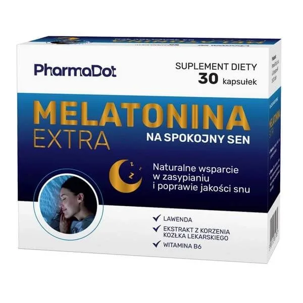 PharmaDot Melatonin Extra, capsule, 30 buc. — preț și oferte