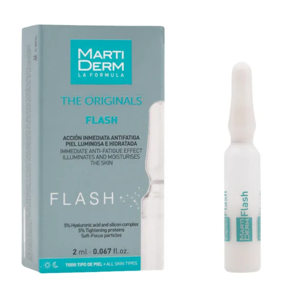 Fiola revitalizanta cu acid hialuronic Flash, The  Originals, Martiderm | 1 fiola — preț și oferte