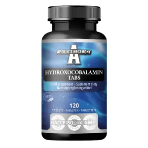 Apollo's Hegemony Hydroxocobalamin Tabs, comprimate, 120 buc.