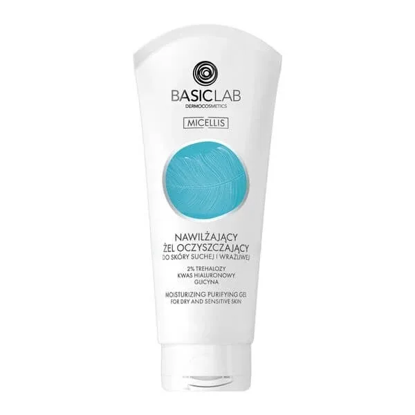 BasicLab Micellis, gel hidratant de curățare pentru pielea uscată și sensibilă, 100 ml — preț și oferte
