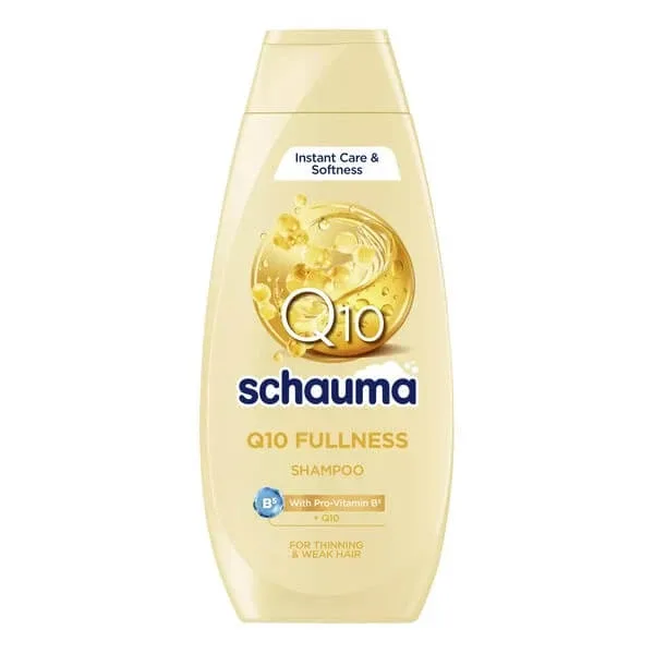 Schauma Q10 Fullness, șampon pentru păr fin, 400 ml — preț și oferte
