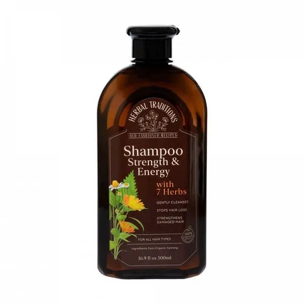 Herbal Traditions, șampon de păr cu 7 ierburi, 500 ml — preț și oferte