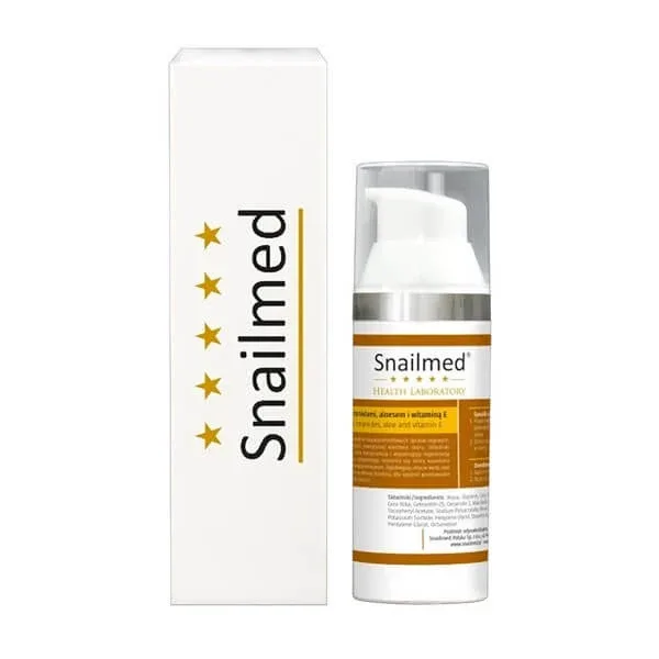 Cremă după ras lipoactivă Snailmed, cu aloe vera, vitamina E și acid octadecanoic, 30 ml — preț și oferte