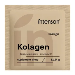 Intenson Colagen + acid hialuronic + vitamina C, pulbere, aromă de mango, 11.5 g