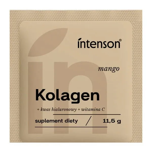 Intenson Colagen + acid hialuronic + vitamina C, pulbere, aromă de mango, 11.5 g — preț și oferte