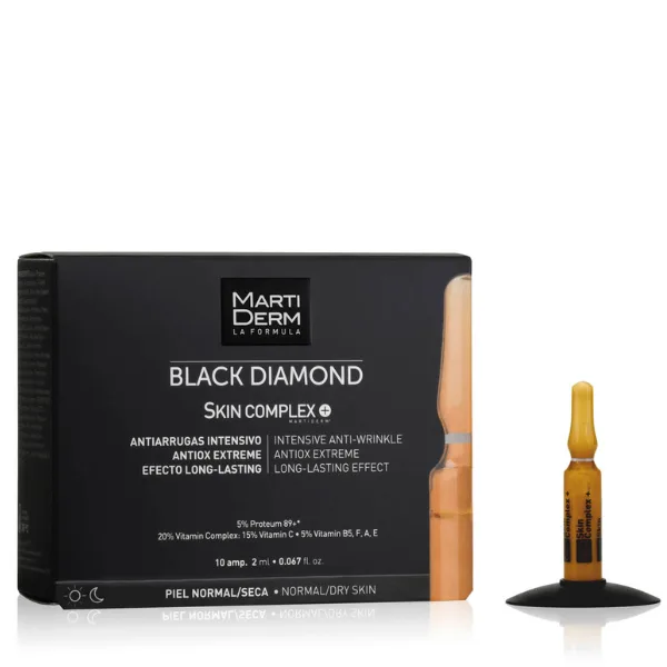 Fiole anti-age cu vitamina C Skin Complex, Black Diamond, Martiderm | 10 fiole — preț și oferte
