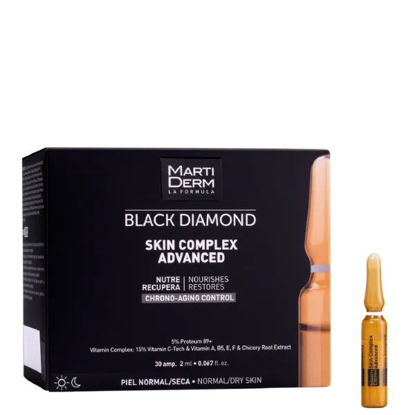 Fiole anti-age cu vitamina C Skin Complex, Black Diamond, Martiderm | 30 fiole — preț și oferte