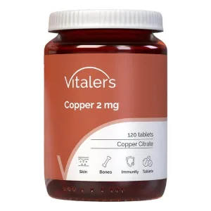 Vitalers Cupru 2 mg, comprimate, 120 buc.