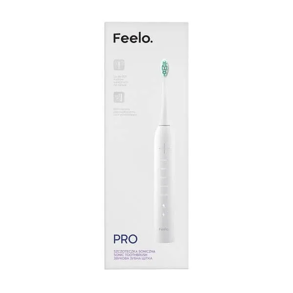 Feelo Pro, periuță de dinți sonică albă cu cutie, 1 buc. — preț și oferte
