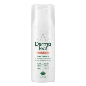 Derma Leaf Strong, unguent de cânepă, 50 g
