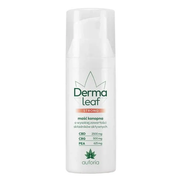 Derma Leaf Strong, unguent de cânepă, 50 g — preț și oferte