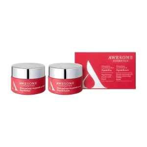 Awesome Cosmetics Pepti&amp;More, Pepti&amp;Rise, cremă de zi pentru ochi și pleoape, 10ml + Pepti&amp;Renew, cremă de noapte pentru ochi și pleoape, 10ml
