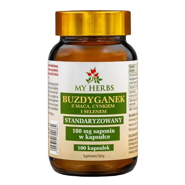 My Herbs Mace cu maca, zinc și seleniu, capsule, 100 buc. — preț și oferte