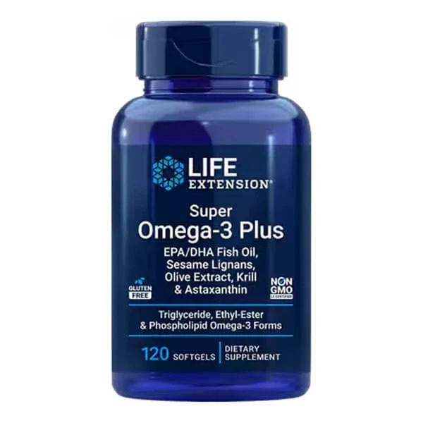 Life Extension Super Omega-3 Plus capsule, 120 buc. — preț și oferte