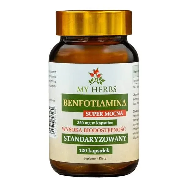 My Herbs Benfotiamine, capsule, 120 buc — preț și oferte