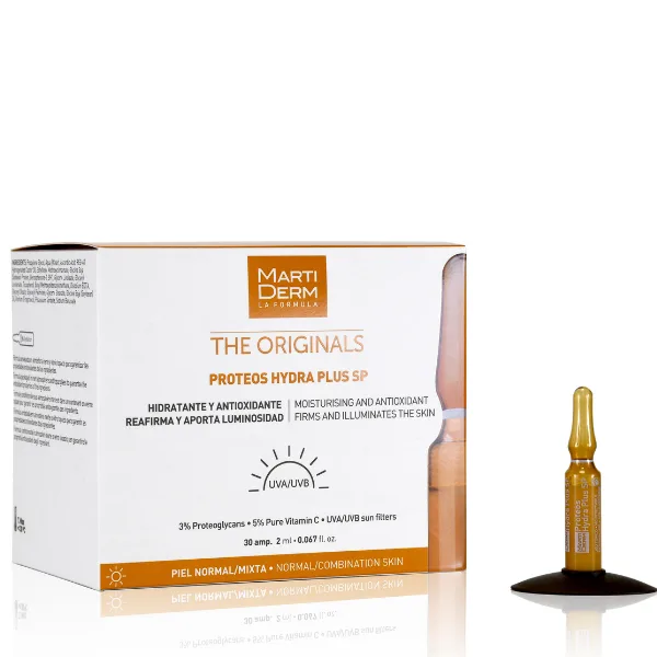 Fiole cu proteoglicani Proteos Hydra Plus SP, The Originals, Martiderm | 30 fiole — preț și oferte