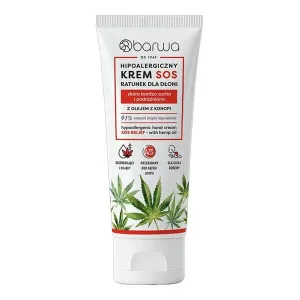Barwa Hypoallergenic, SOS cremă de mâini, hipoalergenică, 75 ml