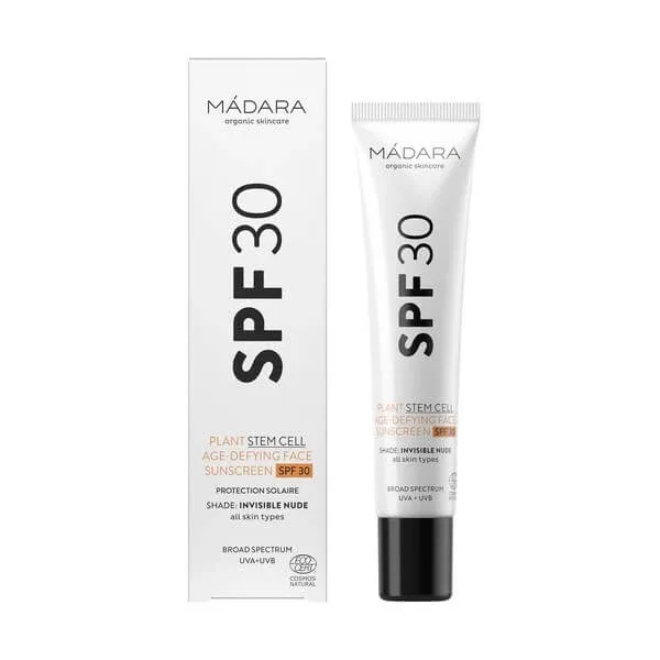 Madara Plant Steam Cell Age-Defying Face Sunscreen, antirid SPF30, 40 ml — preț și oferte
