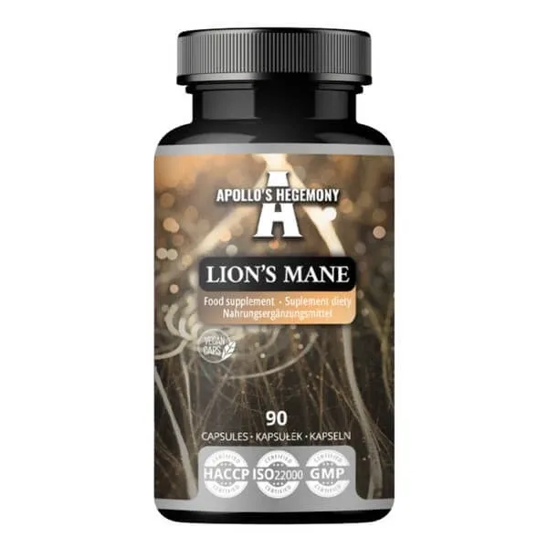 Apollo's Hegemony Lion's Mane, capsule, 90 buc. — preț și oferte