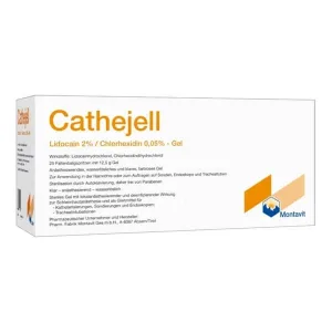 Cathejell, gel hidratant pentru cateterizare cu lidocaină, 12,5 g x 25 buc.