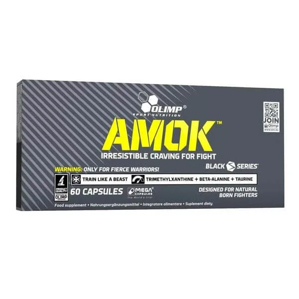 Olimp Amok, capsule, 60 buc. — preț și oferte