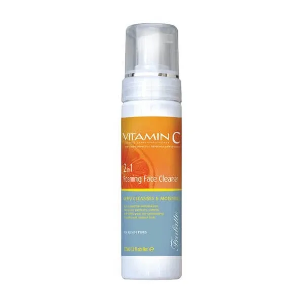 Frulatte Vitamin C Foaming Face Cleanser, produs de curățare facială purificator, 225 ml — preț și oferte