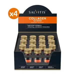 Salvitis Kit colagen, colagen pentru băut, lichid, 30 ml x 60 buc.