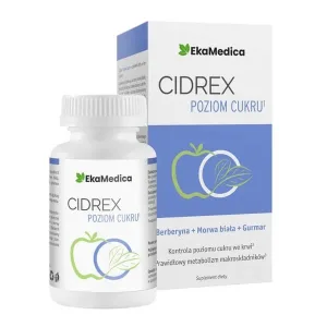 EkaMedica Cidrex Sugar Level, capsule tari, 60 buc.
