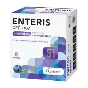 Enteris defence, pulbere în pliculețe, 12 buc.