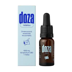 Doza de relaxare 1000 mg + Melissa, picături, 10 ml