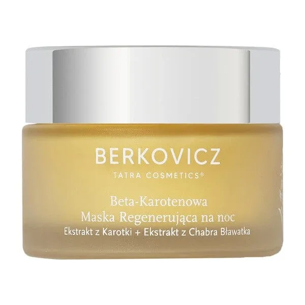 Berkovicz, mască de noapte regenerantă cu beta-caroten, 50 ml — preț și oferte