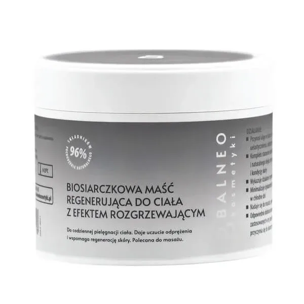 Balneokosmetics, unguent de corp cu biosulfură, regenerant și încălzitor, 250 ml — preț și oferte