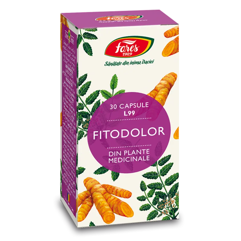 Fitodolor, L99, Fares | 30 capsule — preț și oferte