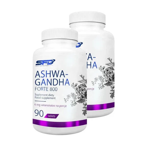 Set de 2 x SFD, Ashwagandha Forte 800, comprimate, 90 buc. — preț și oferte