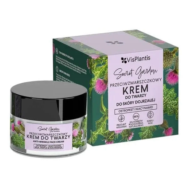 Vis Plantis, cremă de față antirid cu ciulin, 50 ml — preț și oferte