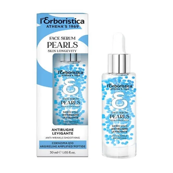 L'Erboristica Pearls, ser facial cu coenzima Q10 + Argireline Amplified, 30 ml L'Erboristica — preț și oferte