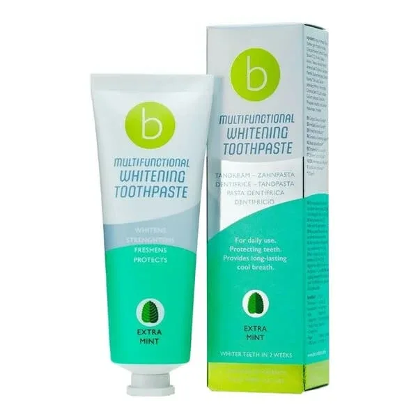Beconfident Multifunctional Whitening, pastă de dinți pentru albire, Extra Mint, 75 ml — preț și oferte