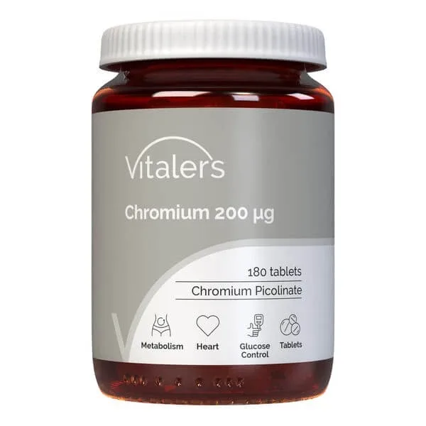 Vitaler's Crom 200 µg, comprimate, 180 buc. — preț și oferte