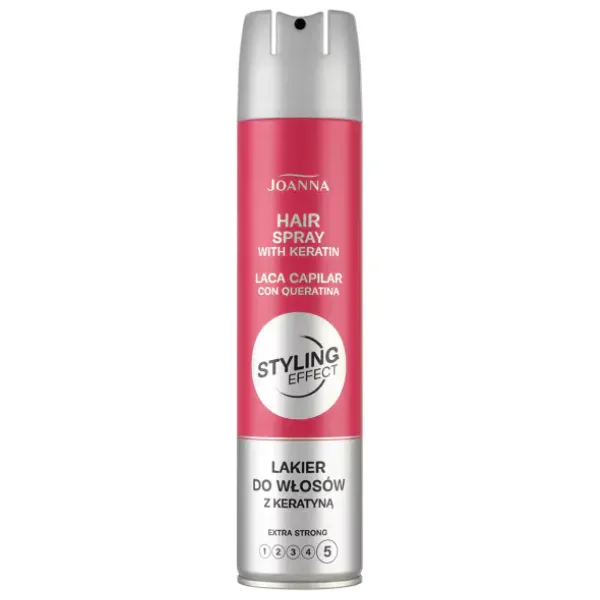 Fixativ de par cu keratina Extra Strong Styling Effect, Joanna | 250 ml — preț și oferte
