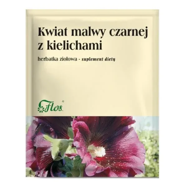 Flos Floare de nalbă neagră cu caliciu, ceai de plante, 50 g — preț și oferte