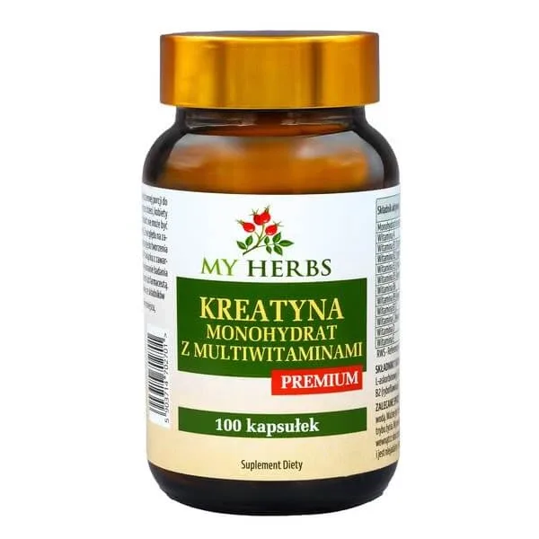 Bio Herbs Creatină monohidrat cu multivitamine, capsule, 100 buc. — preț și oferte