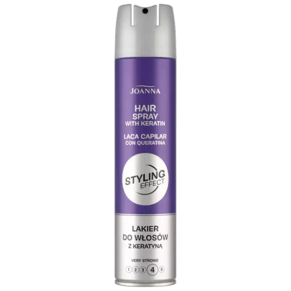 Fixativ de par cu keratina Very Strong Styling Effect, Joanna | 250 ml — preț și oferte