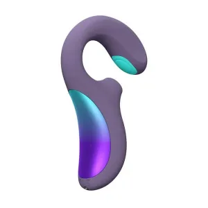Lelo Enigma Double Sonic Cyber Purple, vibrator sonic dublu, 1 buc.