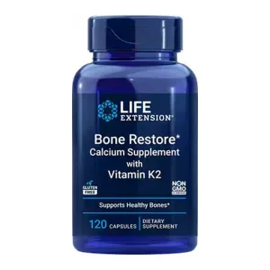 Life Extension Bone Restore cu vitamina K2, capsule, 120 buc.