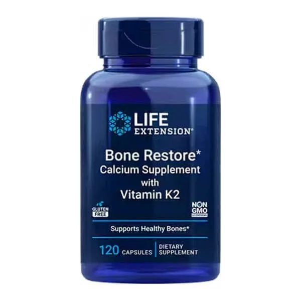 Life Extension Bone Restore cu vitamina K2, capsule, 120 buc. — preț și oferte