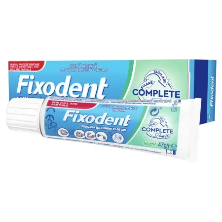 FIXODENT COMPLETE FIXARE PUTERNICA FARA AROMA 47G   P&G — preț și oferte