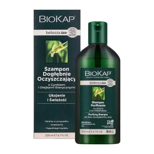 Biokap Belleza BIO, șampon de curățare profundă, 200 ml