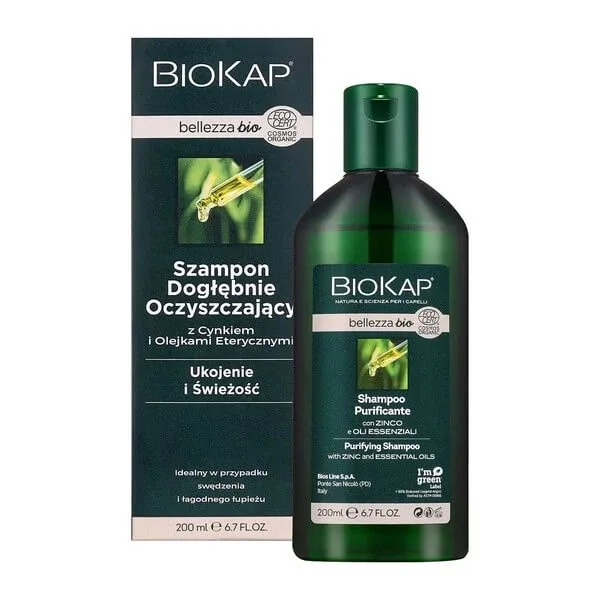 Biokap Belleza BIO, șampon de curățare profundă, 200 ml — preț și oferte