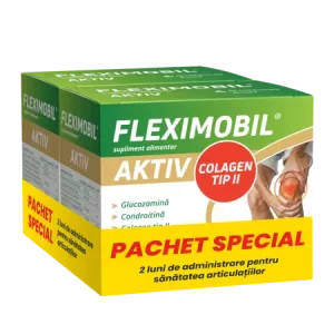 Fleximobil Aktiv, pachet special, Fiterman Pharma | 2 x  60 cps filmate