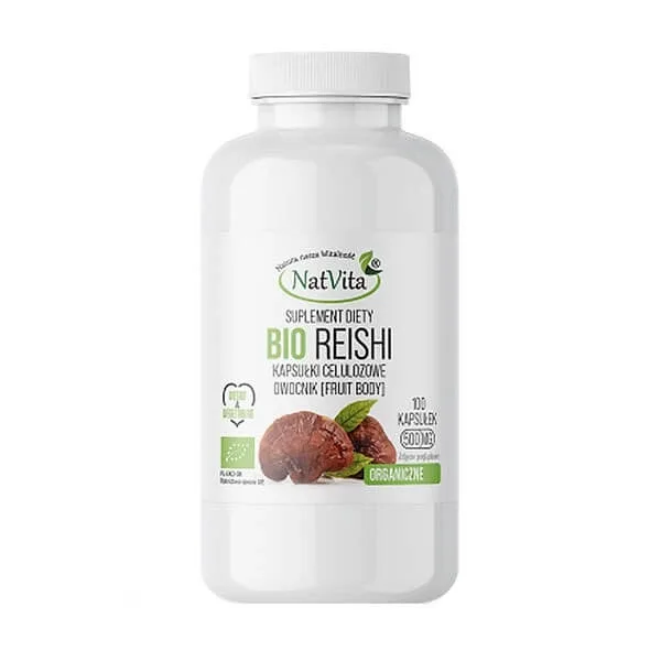 NatVita Bio Reishi, capsule, 100 buc. — preț și oferte
